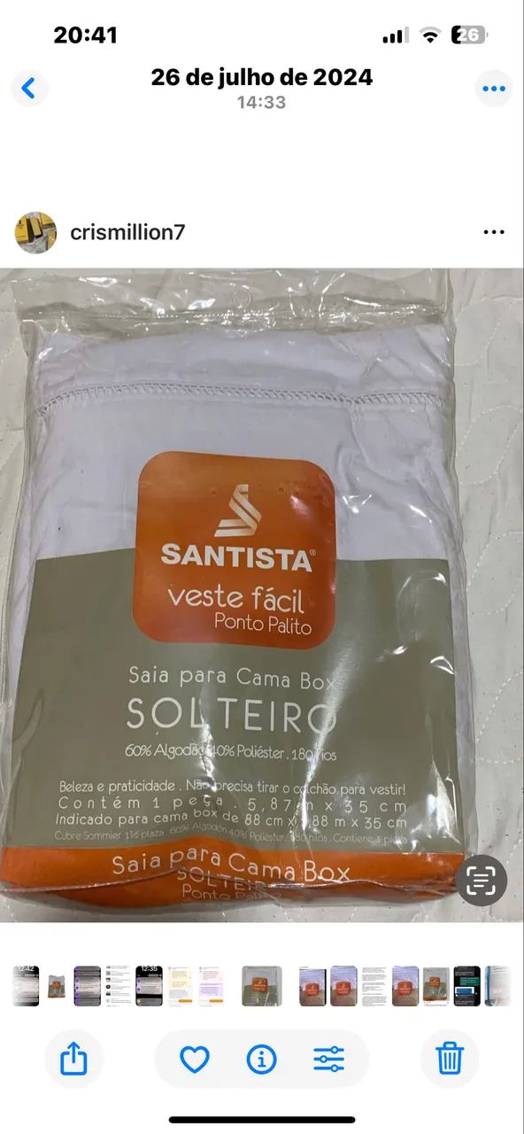 Saia casal santista  - Foto 3