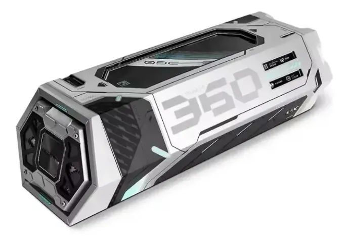 Water Cooler Valkyrie SYN E360, ARGB, 360mm, Branco, E360-VALKYRIE-WH - Foto 4