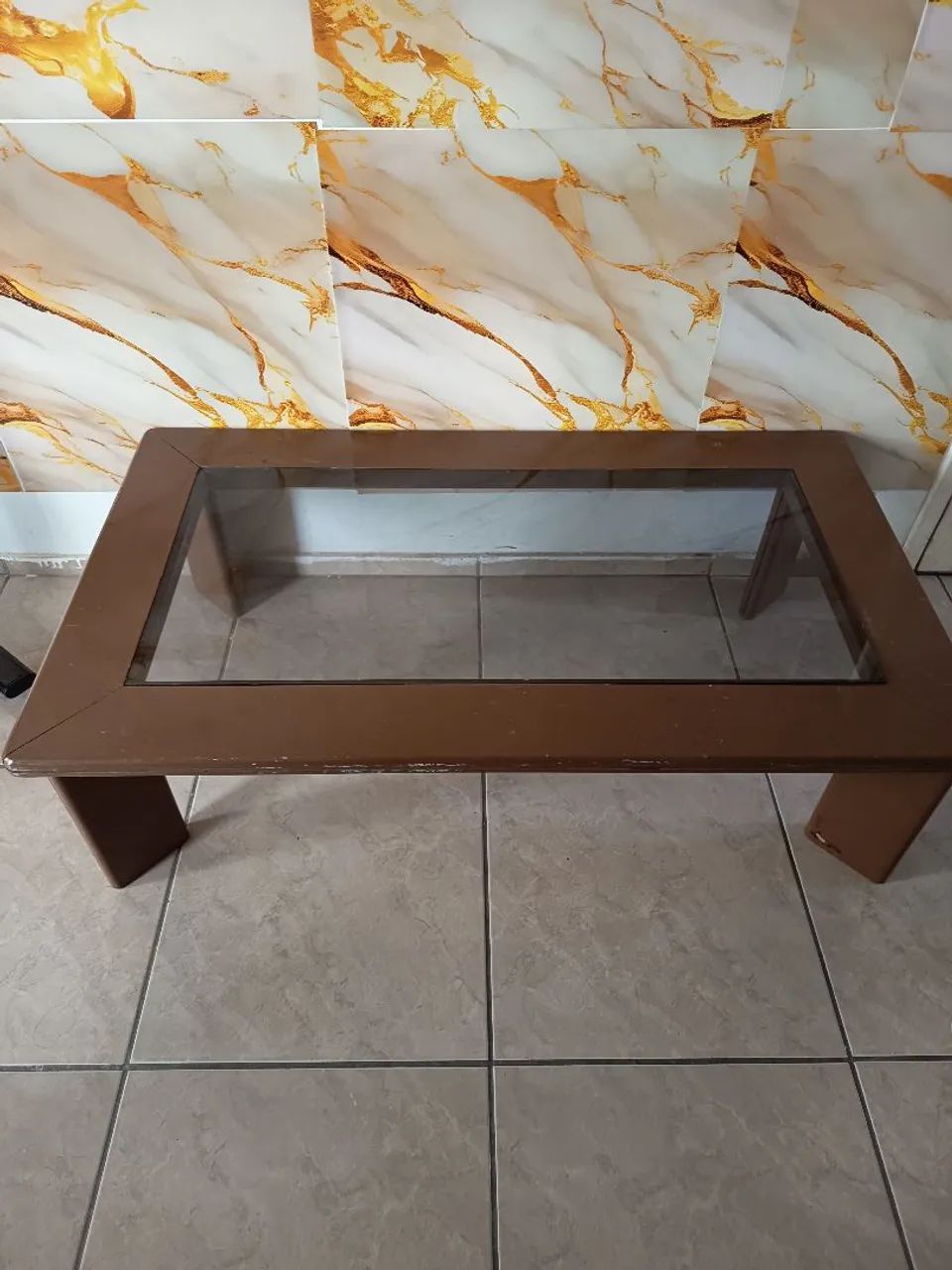 Mesa de centro de vidro  - Foto 2