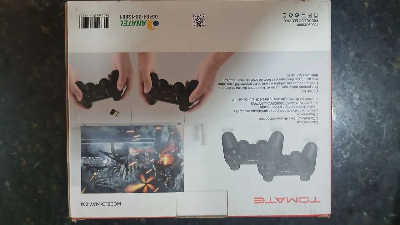 2 Controles sem fio Tomate Plug e Play - Foto 3