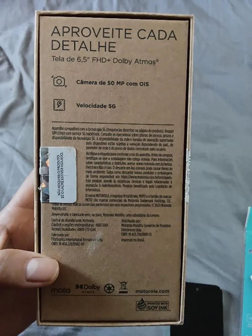 Moto G54 menta 256Gb, 5g, com acessórios  - Foto 2