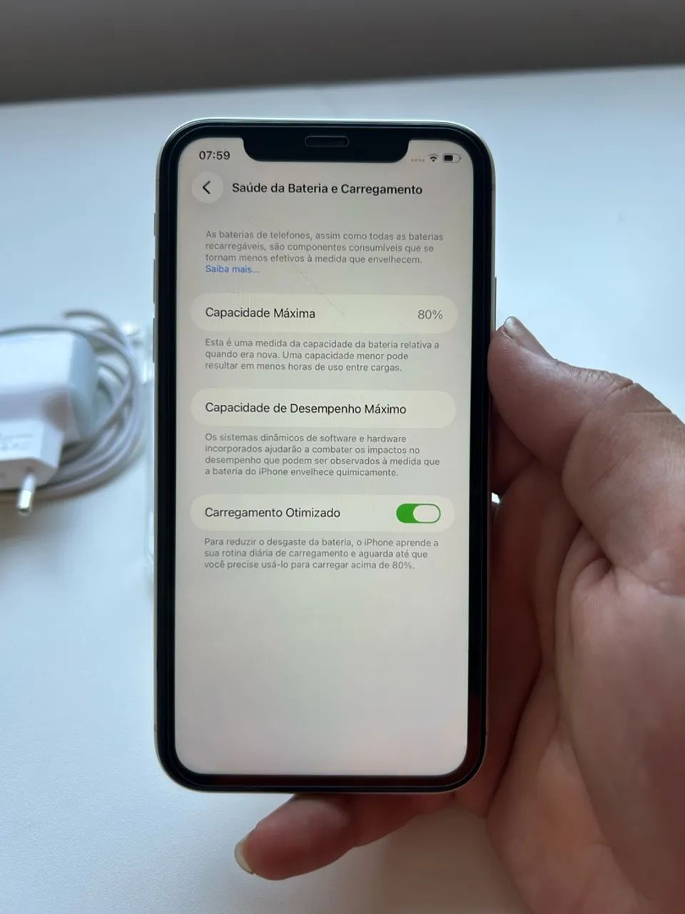 iPhone 11 Branco - impecável  - Foto 4