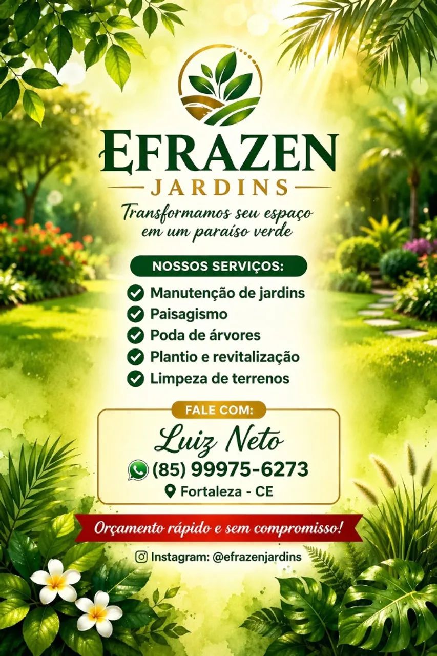 SERVIÇO DE JARDINAGEM