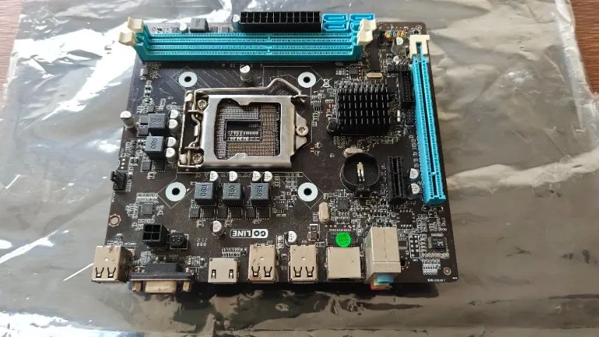 Placa mãe GOLINE H55 LGA 1156 + i5 650  - Foto 2