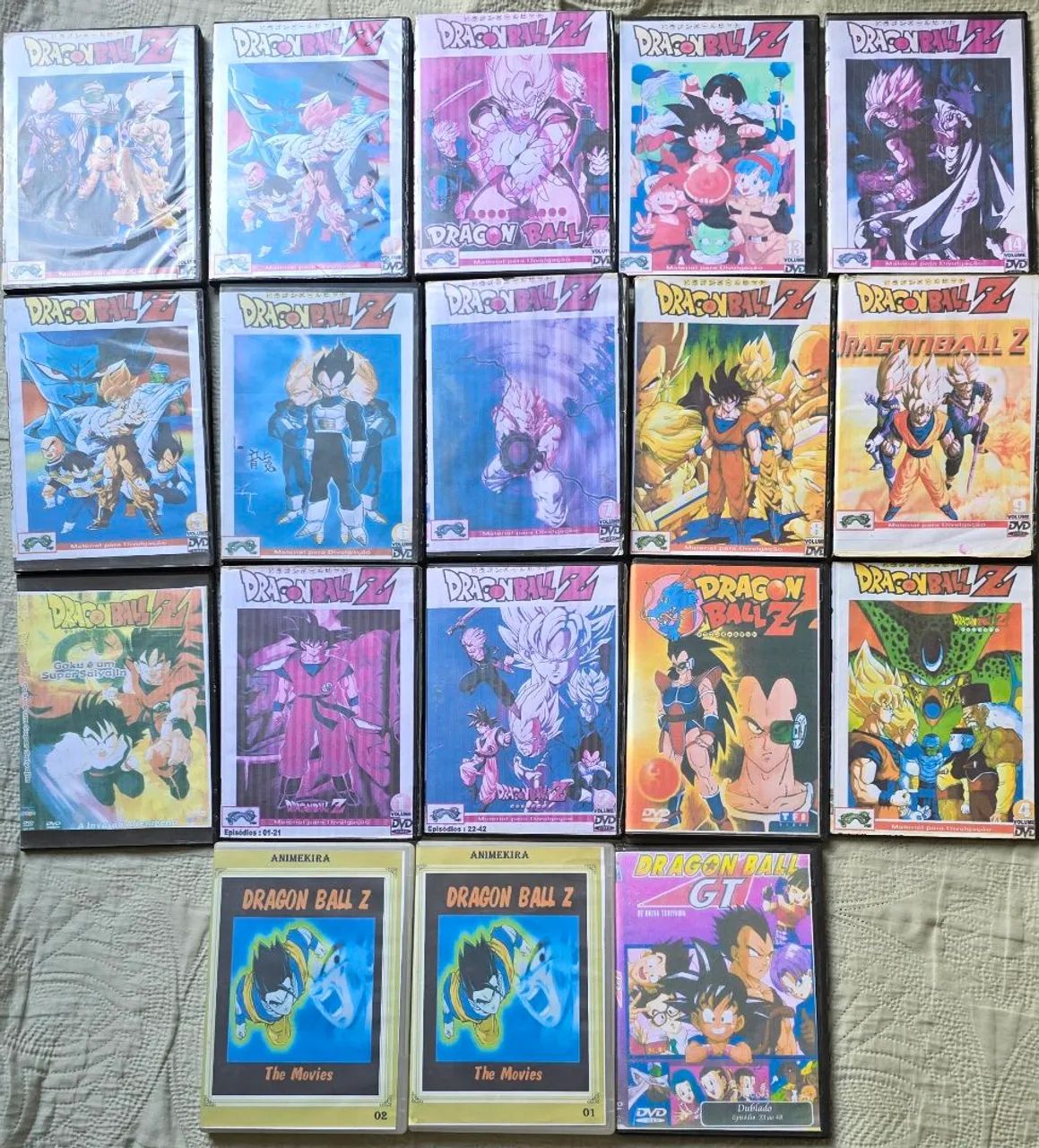coleção DBZ e dvds clássicos - CDs, DVDs etc - Laranjeiras, Rio de