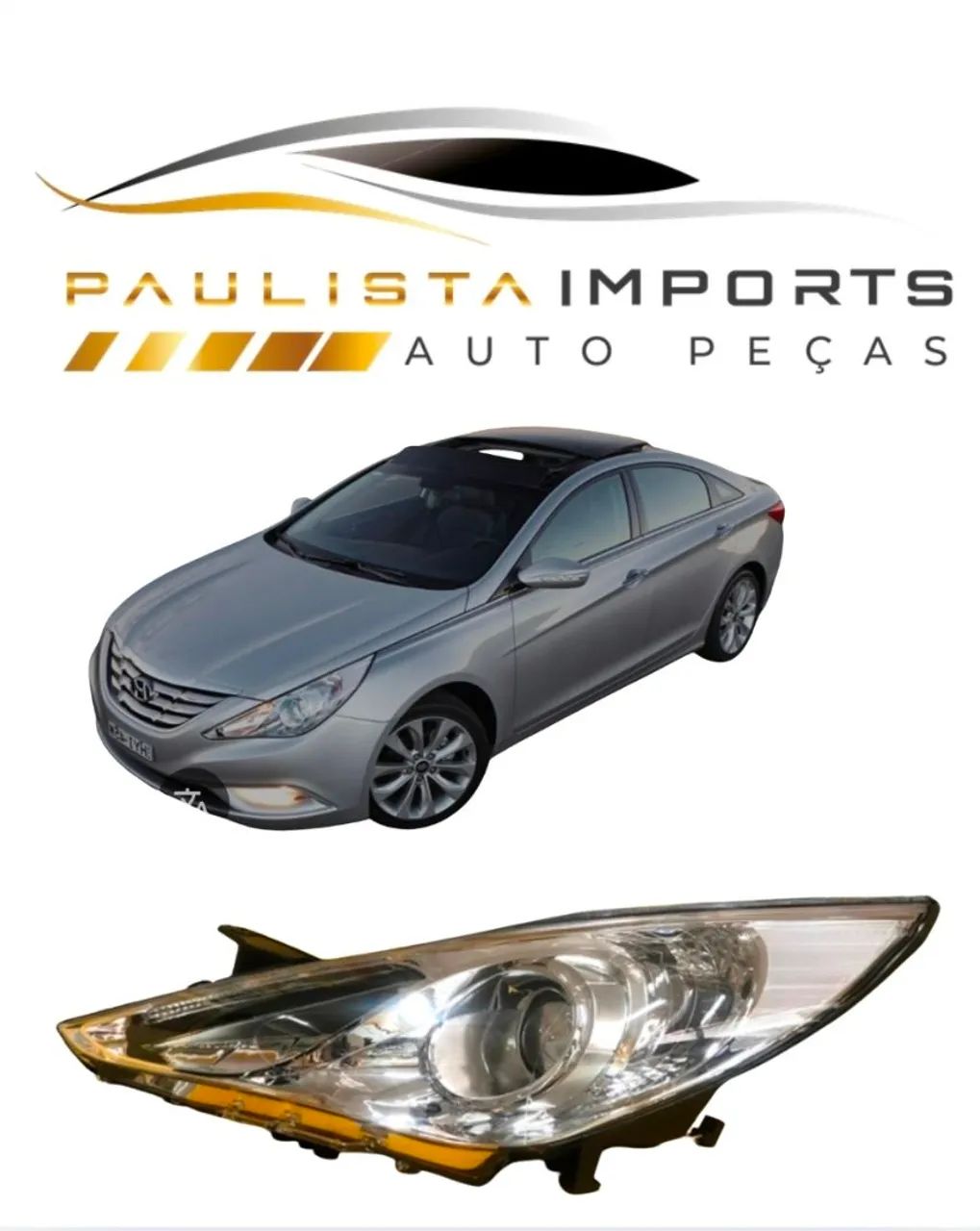 Farol Sonata 2011 2012 2013 2014 ( Sem Xenon 