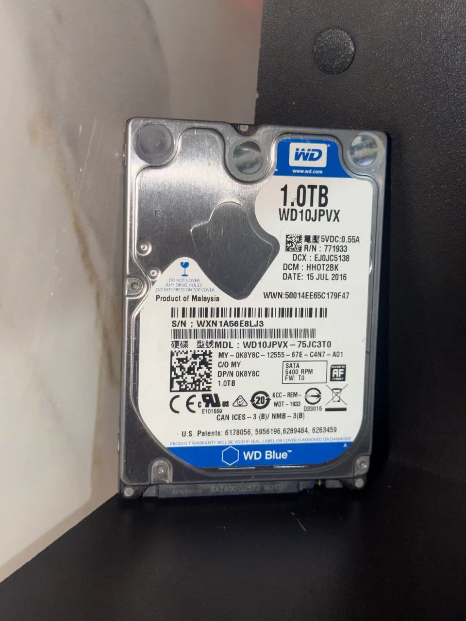 Hd Notebook 1-Tera 100% Saudável 