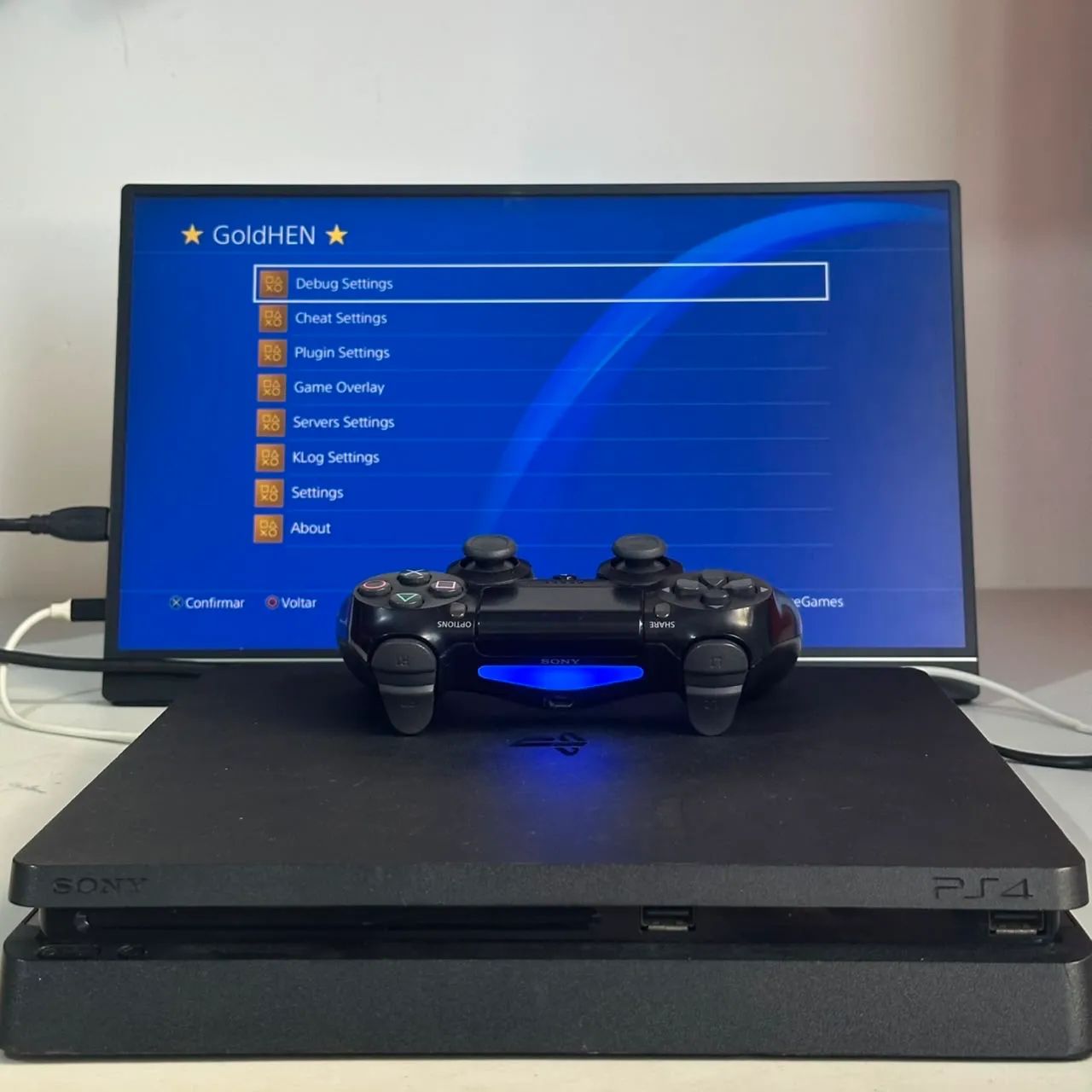 Ps4 slim 1Tb Desbloqueado Usado  - Foto 2