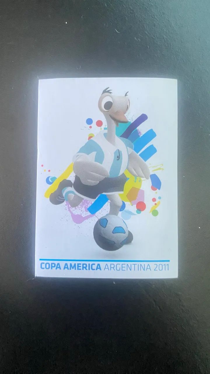 Figurinha Mascote Copa América 2011 - Foto 2