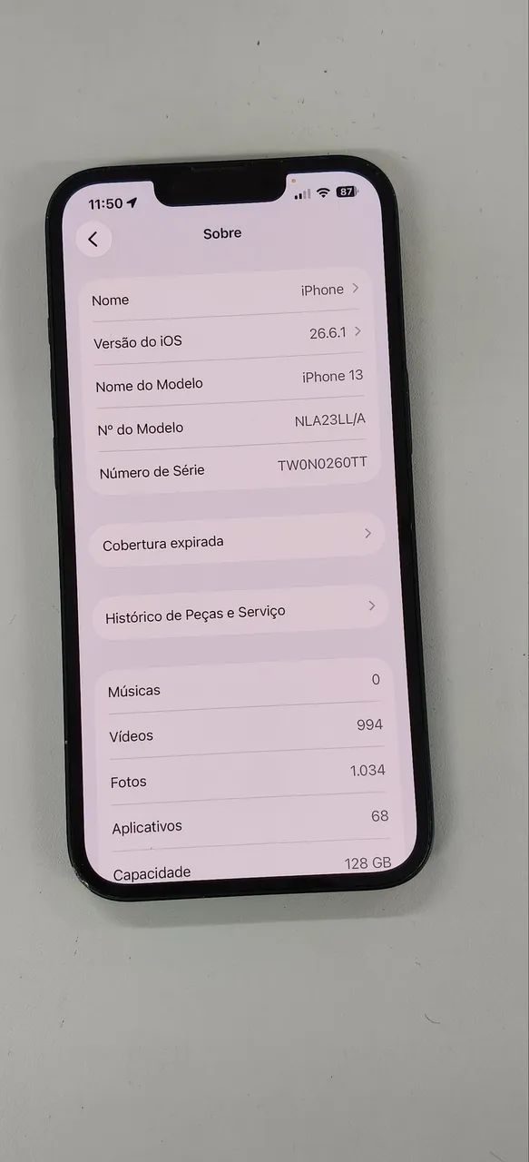 Vendo iPhone 13 128gb em perfeito estado - Foto 5