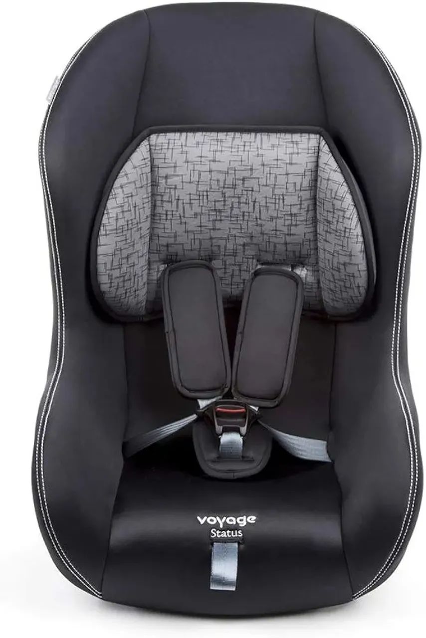 Cadeirinha de carro Status  para criancas de 0 a 25 Kg  marca Voyage - Preto e cinza<br> - Foto 3