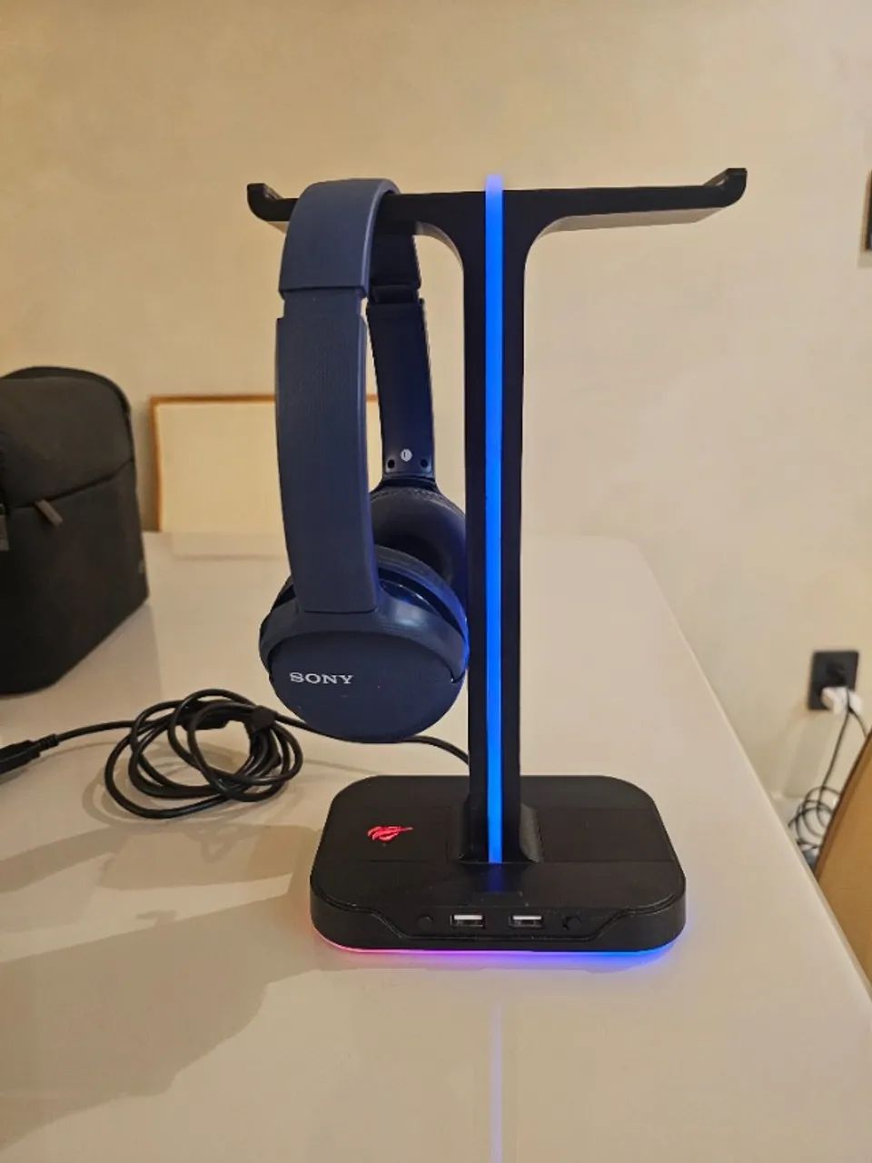 Base Suporte para Headphone Fone de Ouvido Havit TH650 - Foto 2