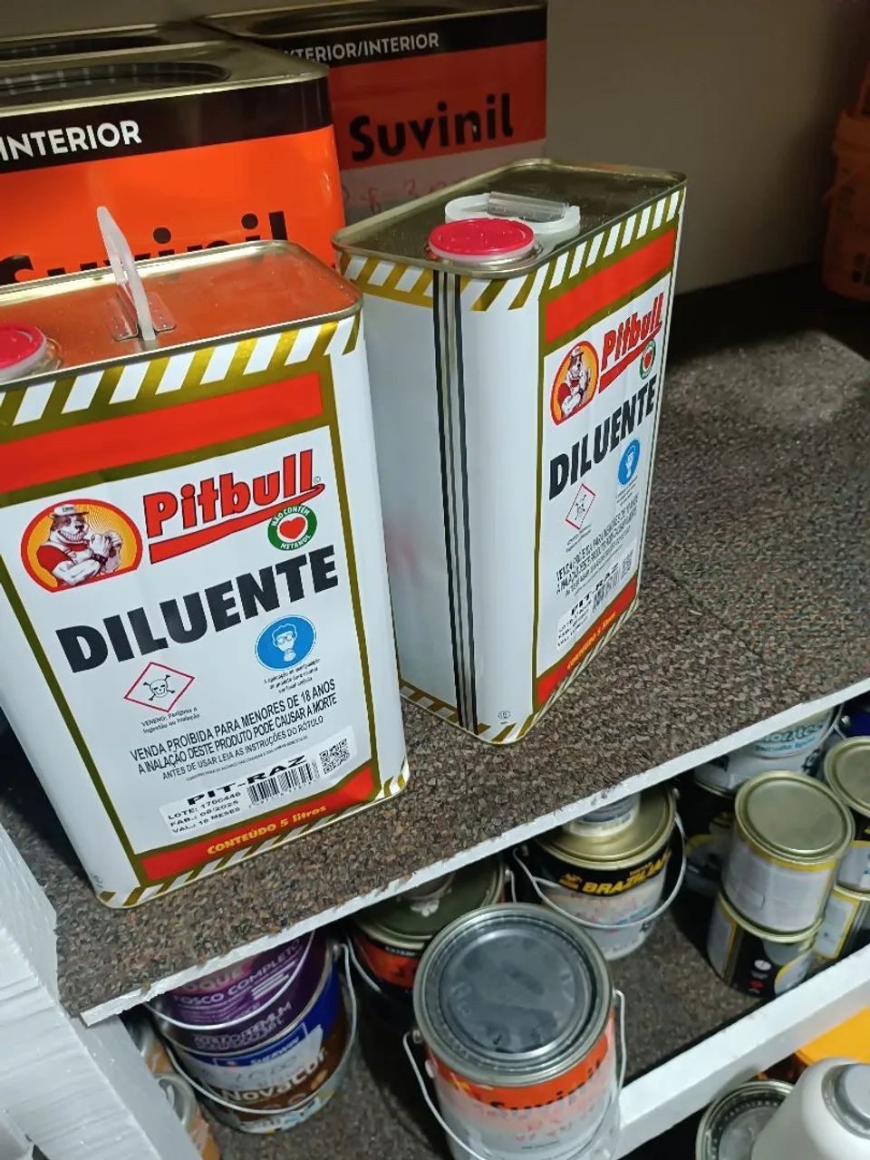 Aguarrás diluente Pitbull 5 litros  - Foto 5