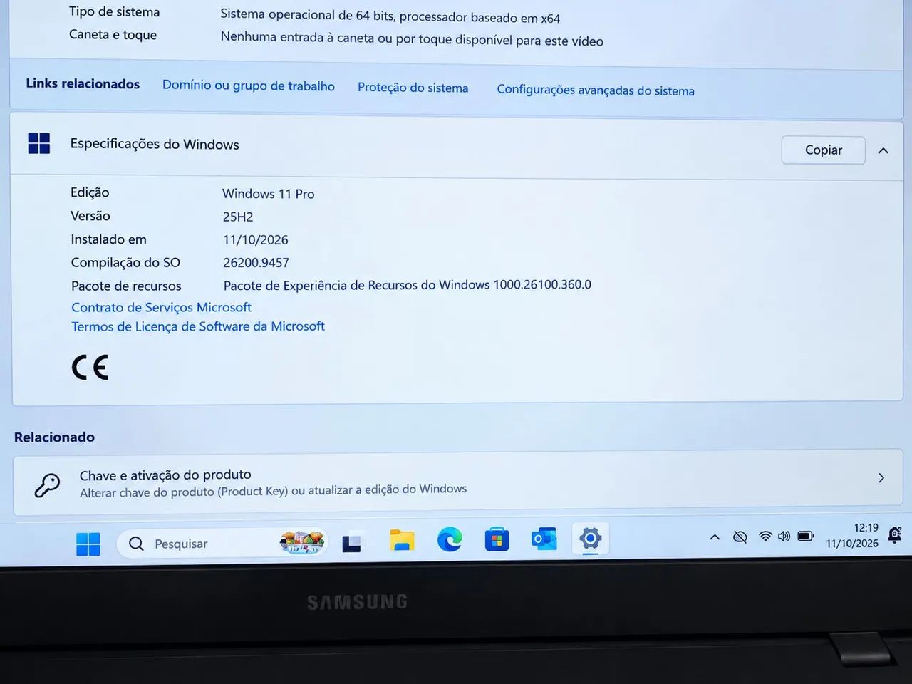 NOTEBOOK SAMSUNG À VENDA - Foto 3