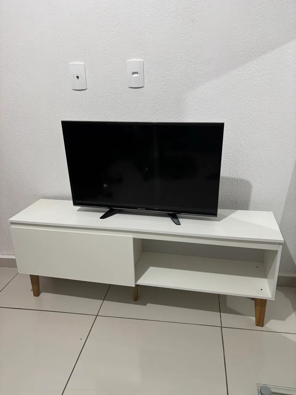 Rack suporta tv de até 55 polegadas 