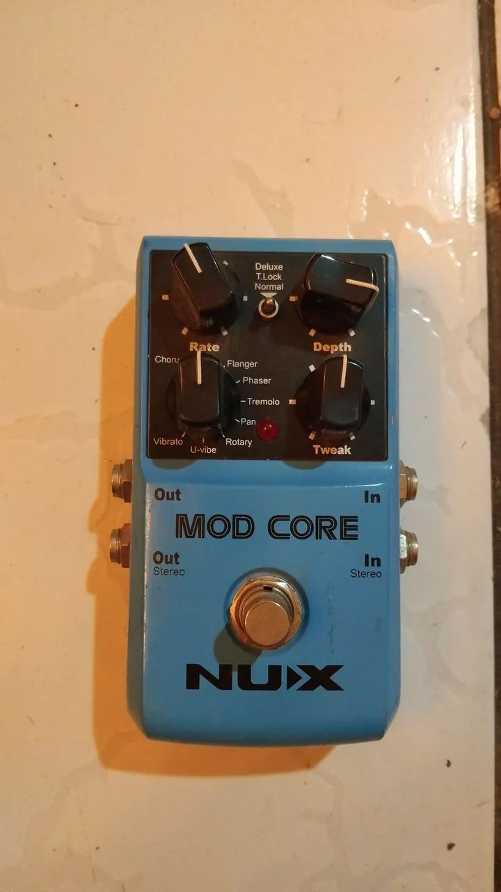 Nux mod core pedal de modulações 