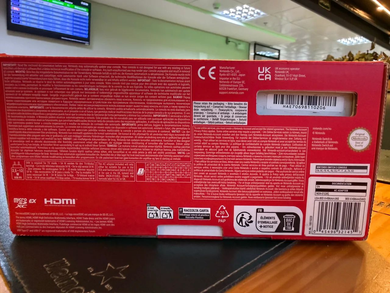 NINTENDO SWITCH 2 NOVO - Foto 3