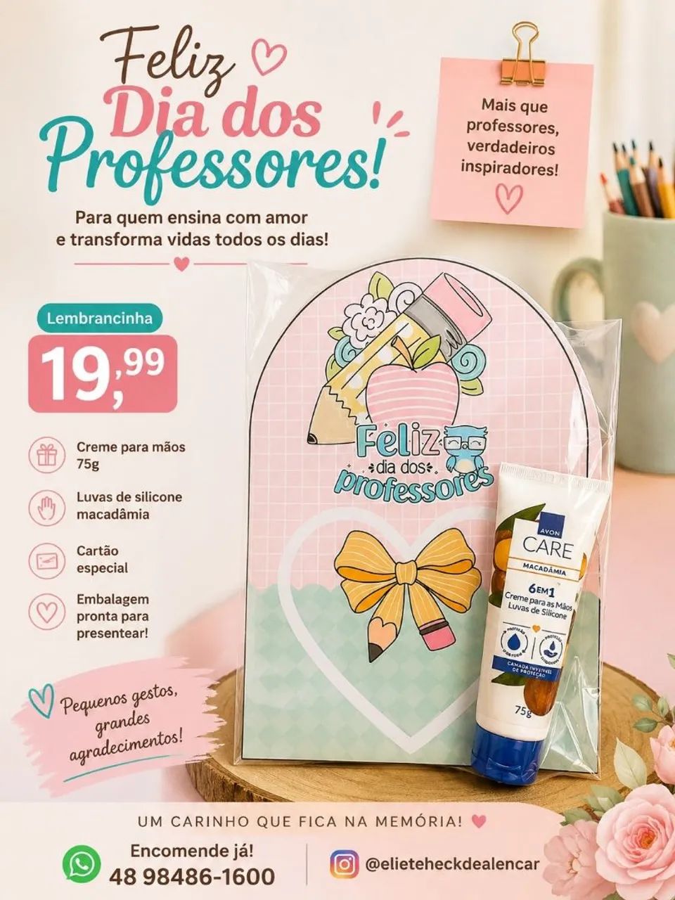 Lembrancinhas dia dos professores  - Foto 3