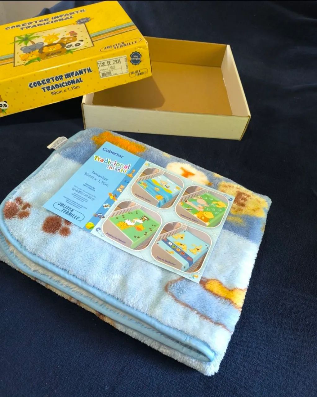 Cobertor Infantil 90x110 Tradicional - Julitex Tennille