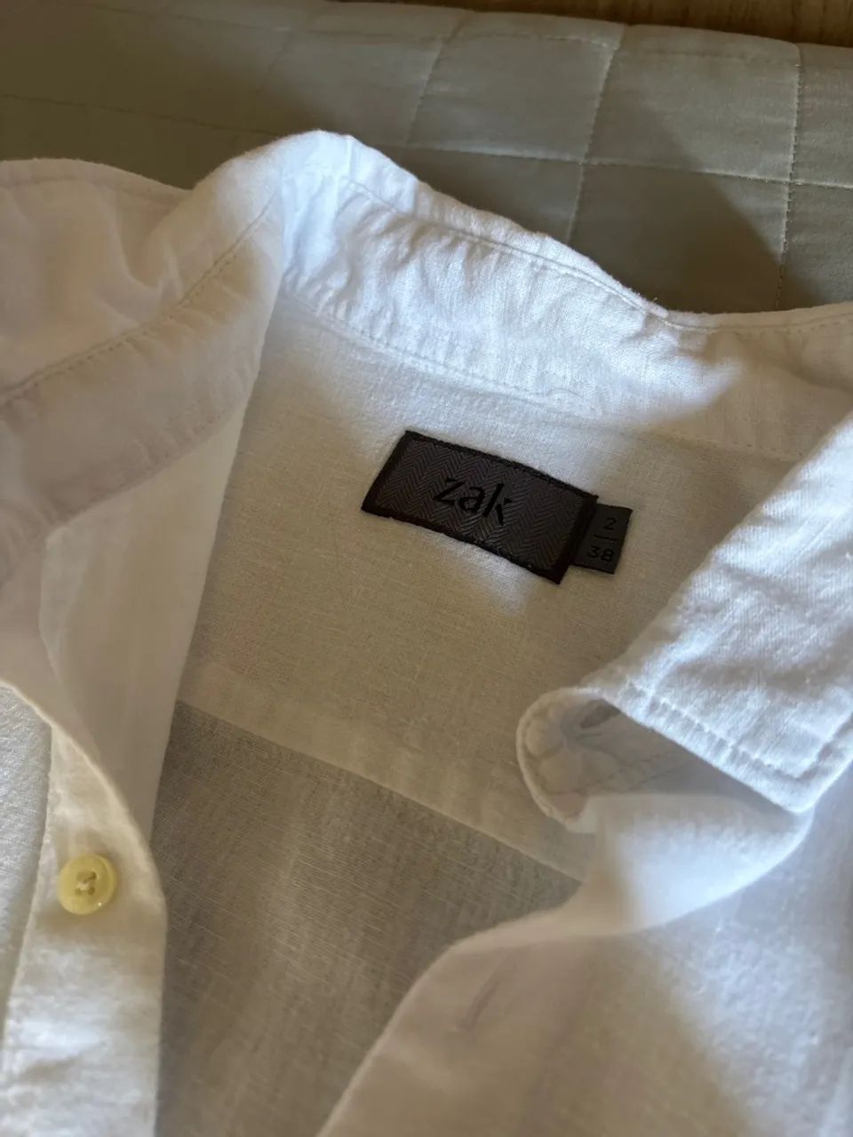 Blusa de linho zak - Foto 2