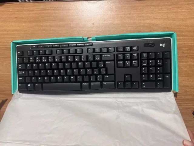 Teclado Sem Fio Logitech K270 - Estado de Novo - Foto 2