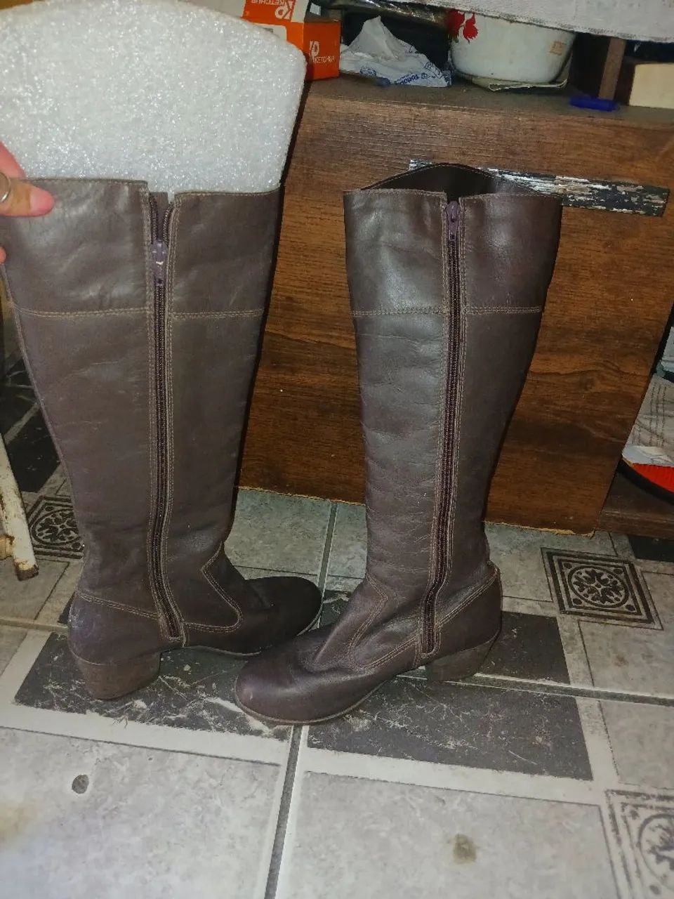 Bota Marrom  - Foto 2