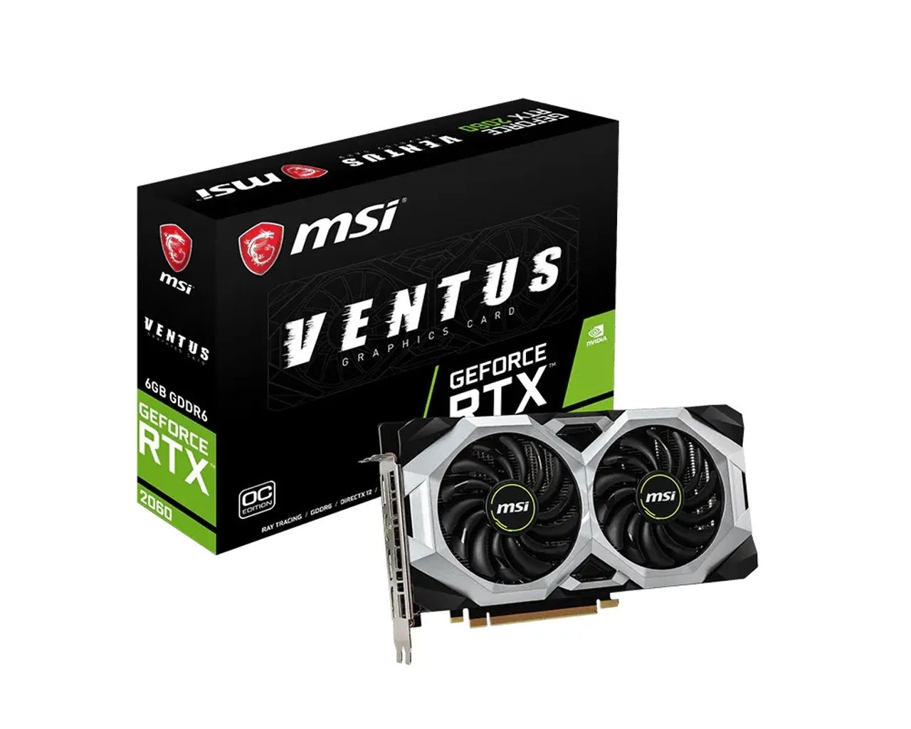 RTX 2060 msi ventus x2 6gb