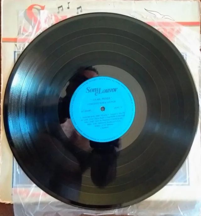 Lp Disco de Vinil Gospel Evangélico Som E Louvor - Dá-me Poder - Foto 3