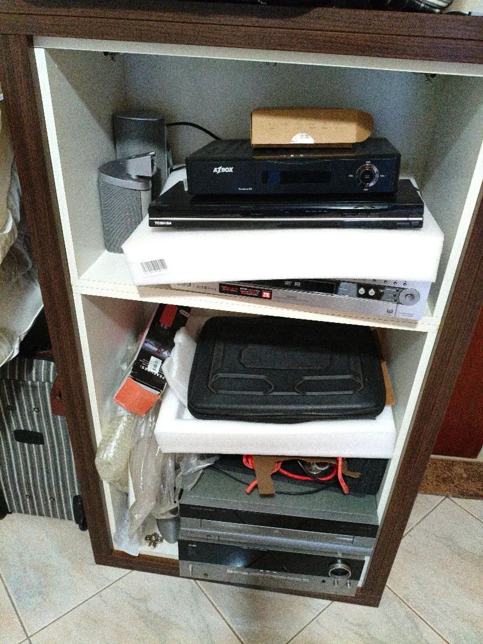 Eletronicos harmon , receiver 110v, caixa de som dvd .444676760866672645