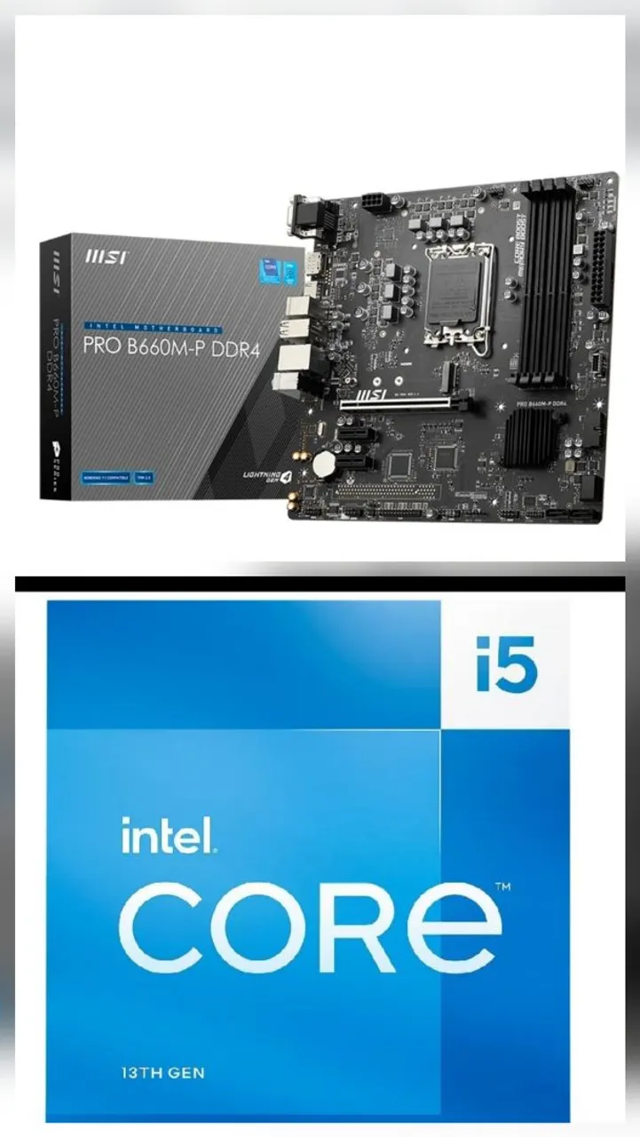 Kit i5 12400f+b660M asus prime - Peças de Hardware - Centro