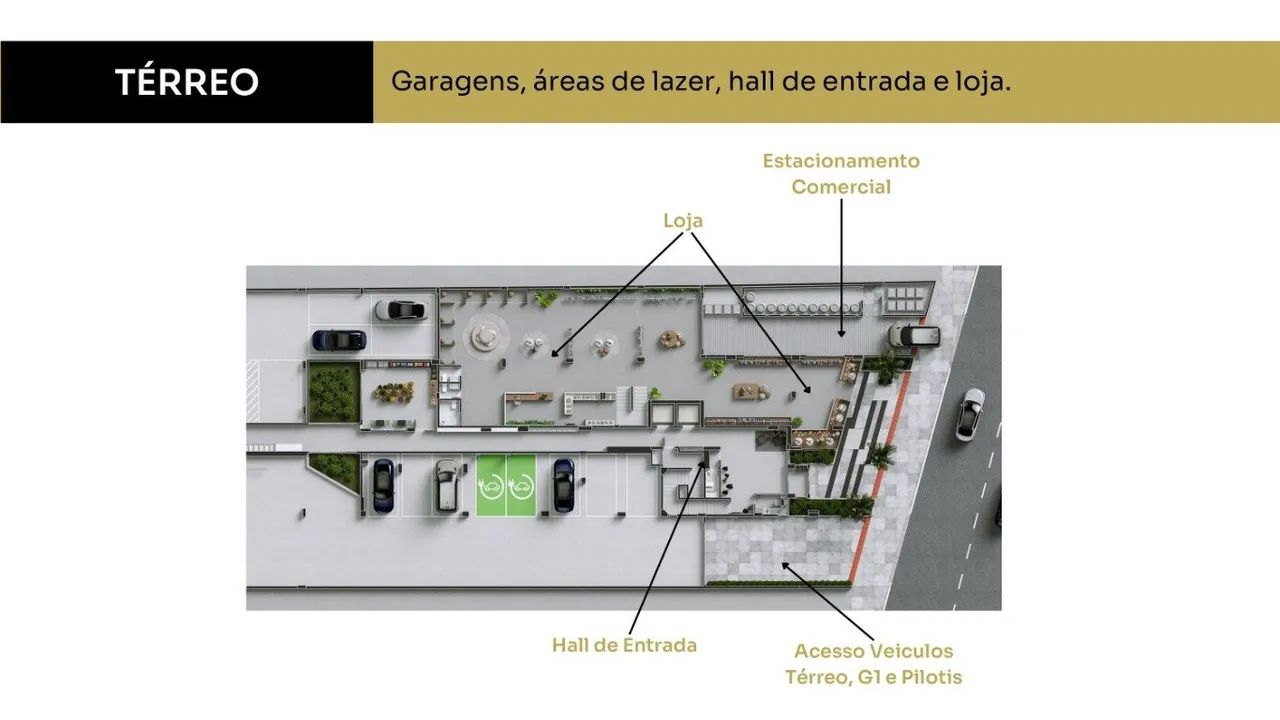 Loja com 499,29m2 privativos e 8 vagas de garagem - Estreito - Florianópolis/SC - Foto 5