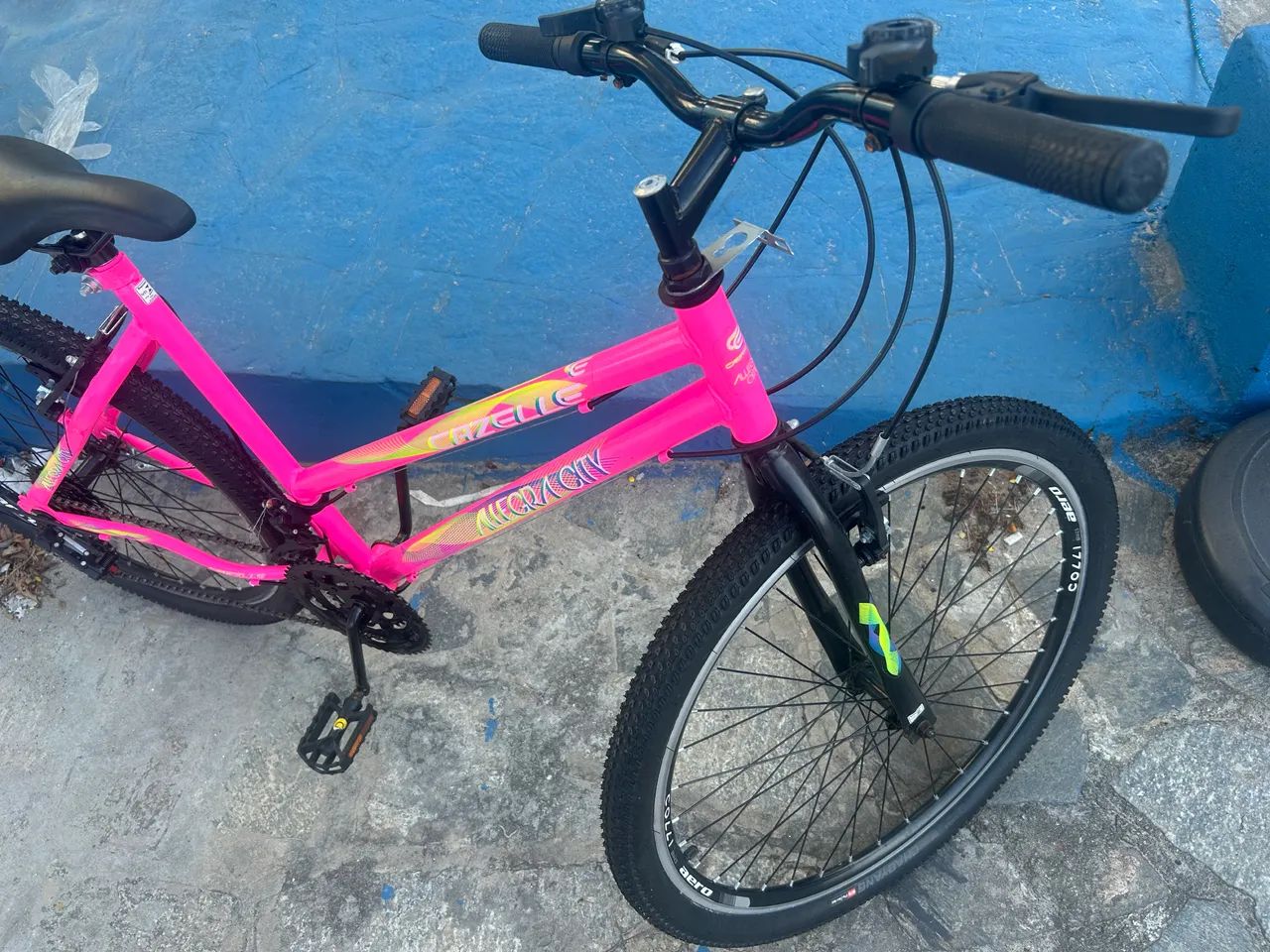 Bicicleta aro 26 feminina nova - Foto 2