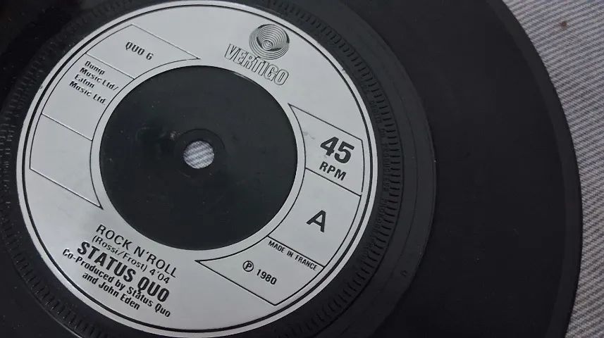 Compacto Vinil 7" Status Quo - Rock and roll P1980 França