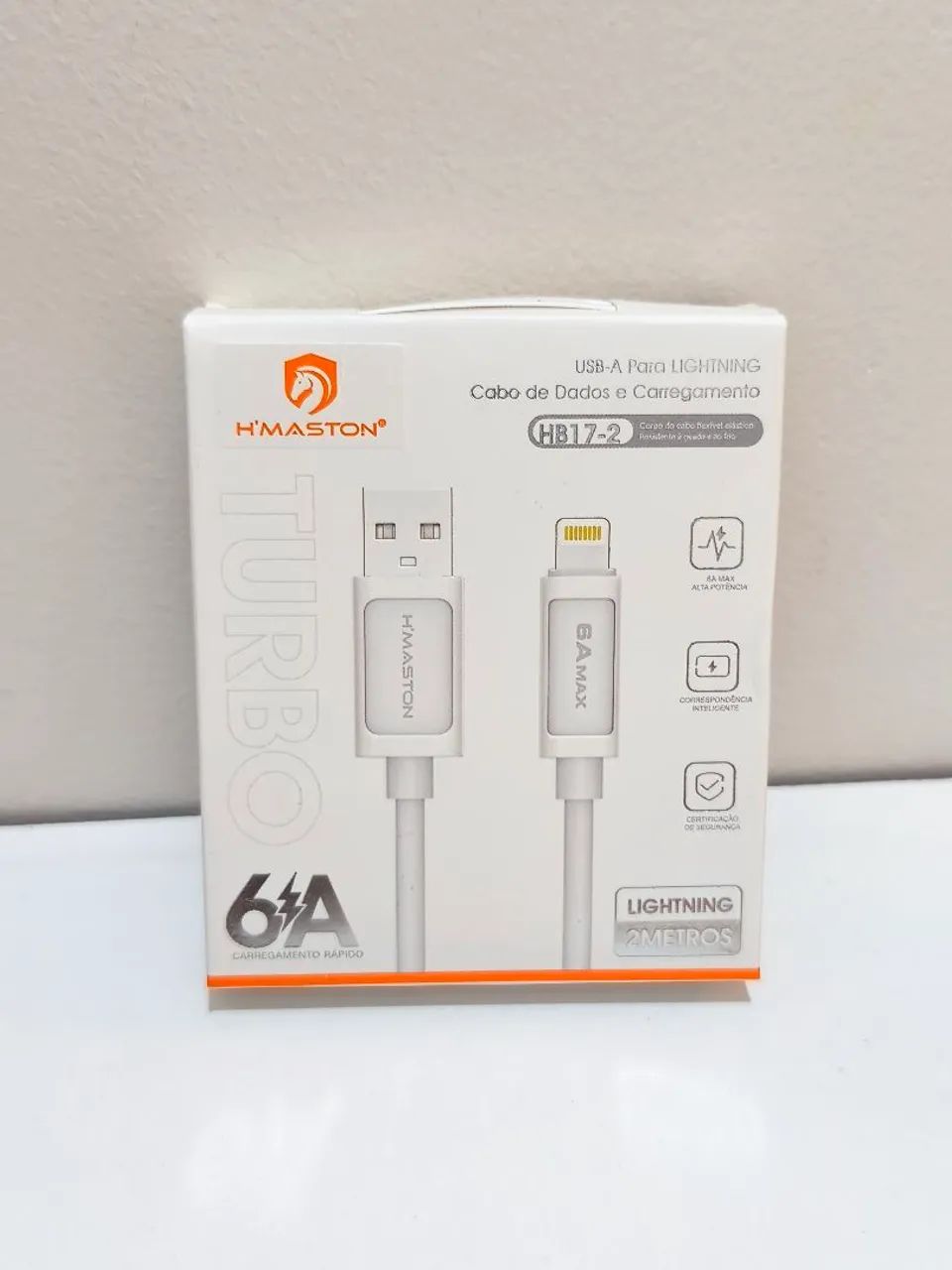 Cabo 2 Metros Lightning iPhone TURBO 
