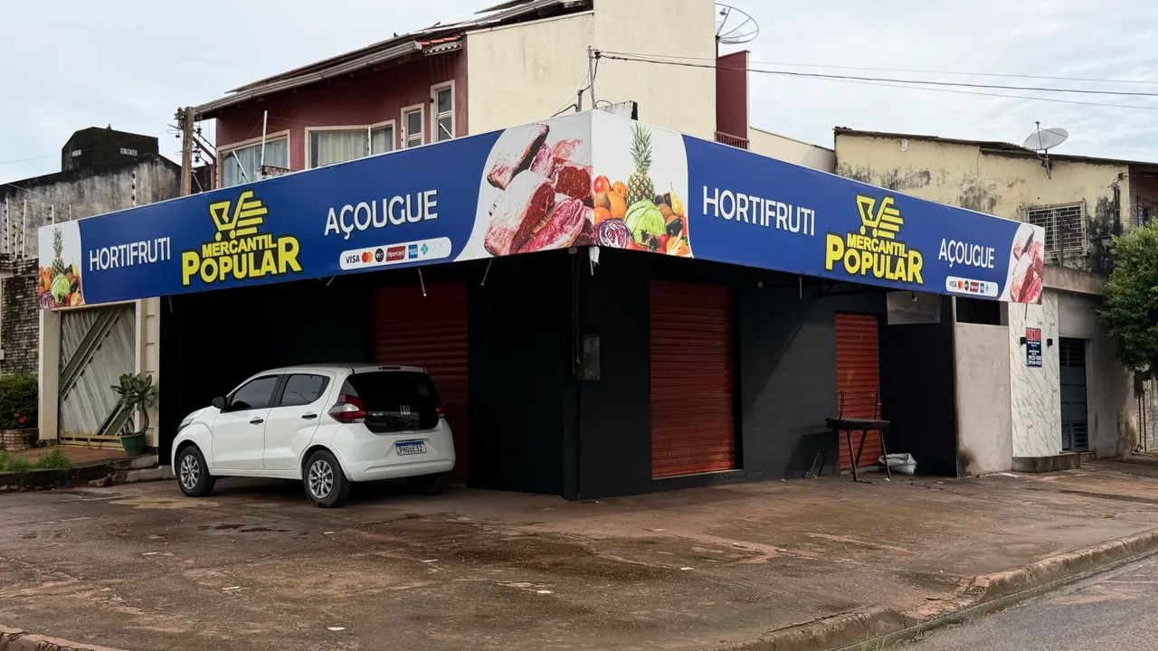 Ponto comercial com casa a de esquina - Foto 5