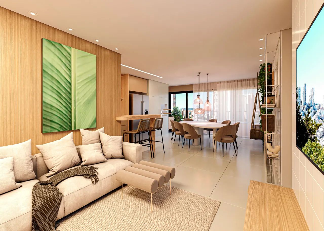 Apartamento para venda possui 109 metros quadrados com 3 quartos em Setor Marista - Goiâni - Foto 3