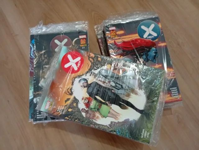 広告 vol.413,414,414,415,416,417（6冊セット） Coleção X-men Fase Jonathan Hickman, Edições 1 A 30 - Livros e