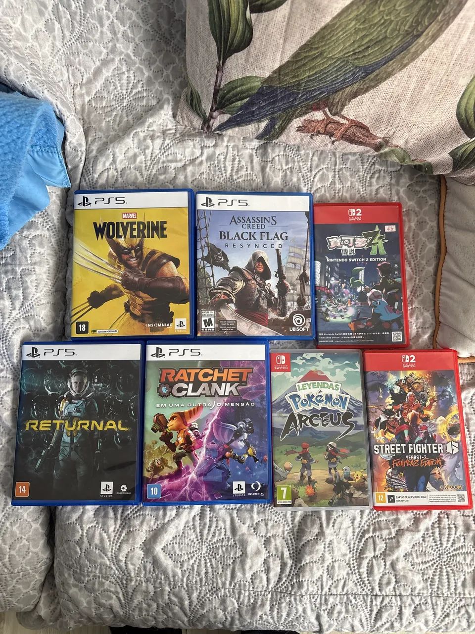 Jogos ps5 troca/venda aceito jogos switch 1/2