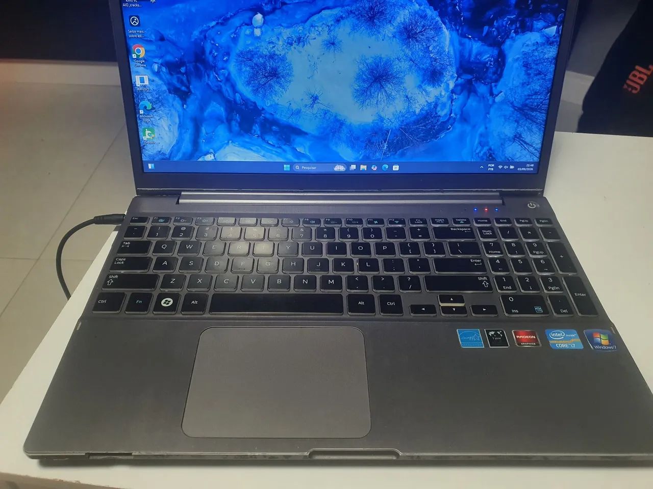 Notebook Samsung  chronos NP700Z5C, Intel i7 8GB  TROCO