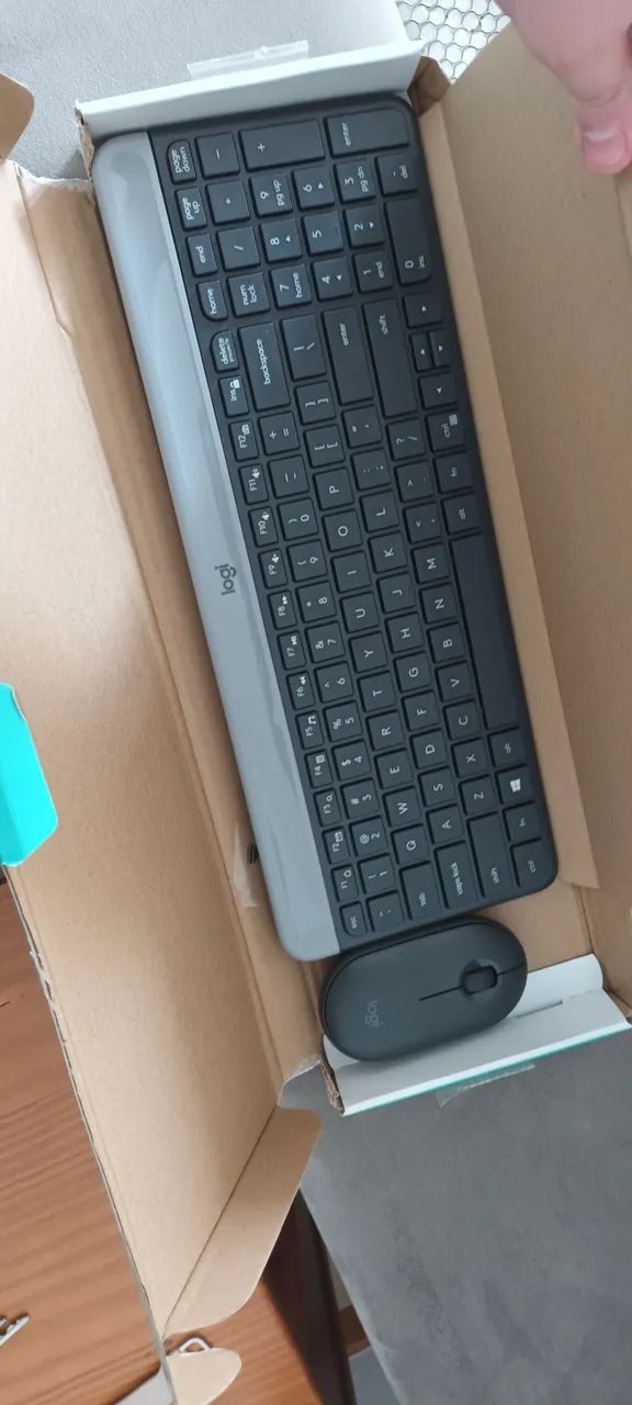 Teclado e mouse logitech  - Foto 2