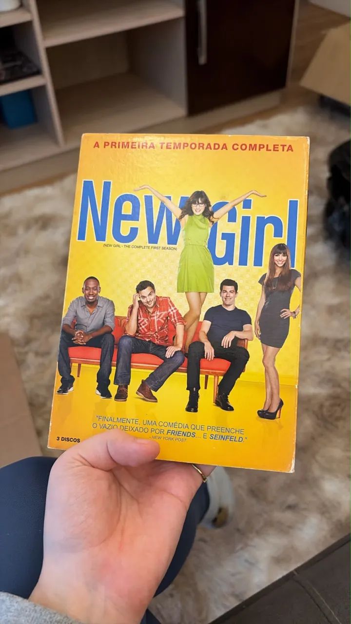 DVD primeira temporada 1 new girl 