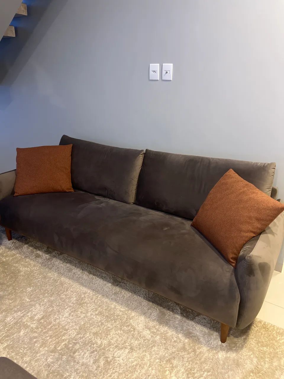 Sofá e pufs - Foto 2