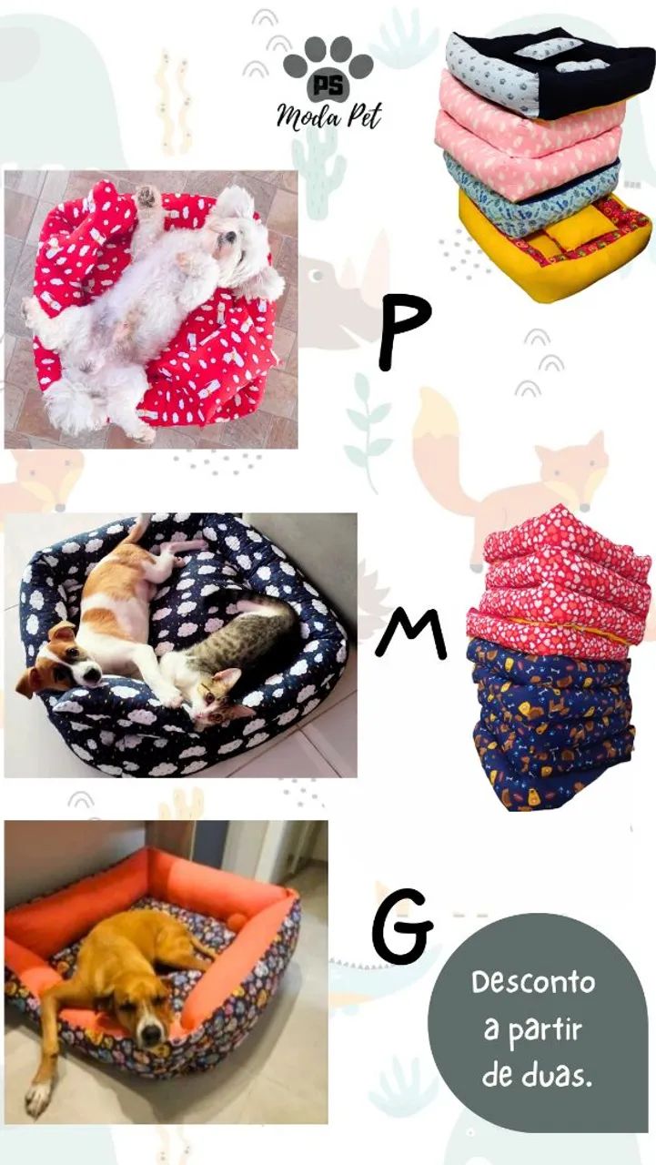 Camas pet para cães e gatos - Foto 3