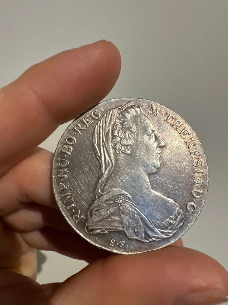 1 thaler  Áustria 1780 