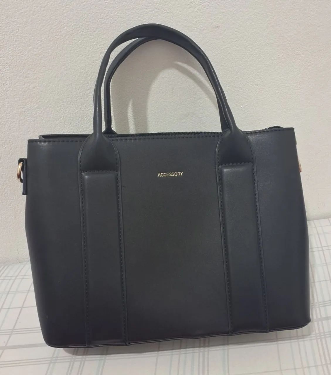 Bolsa média preta da C&A - Foto 5
