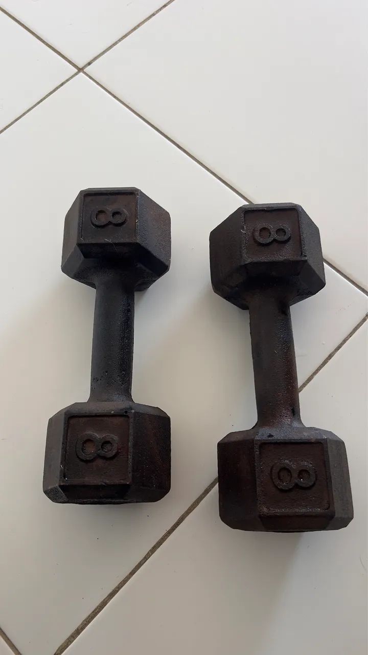 Par de halteres 8kg  - Foto 2