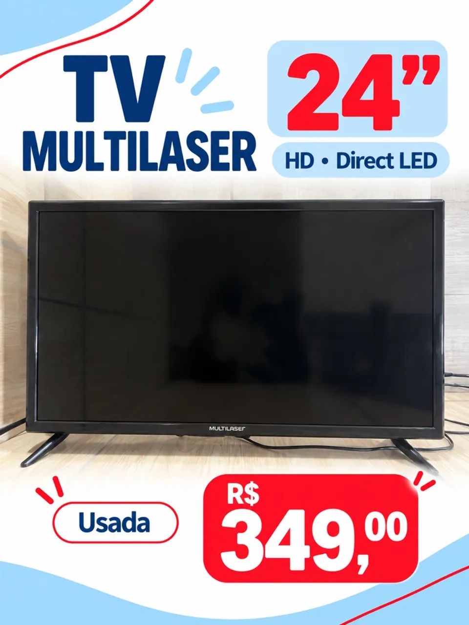 TV 24 polegadas - Multilaser