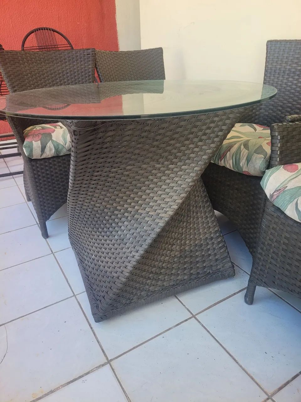Conjunto mesa vime - Foto 3
