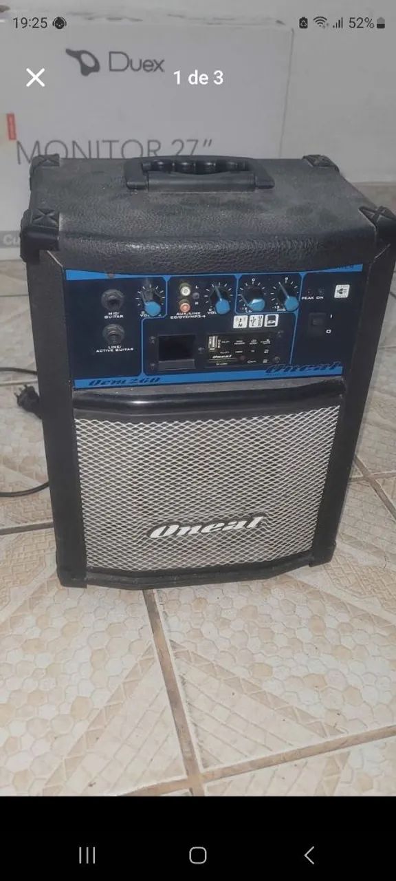 Caixa Amplificada Multiuso Oneal OCM 260 