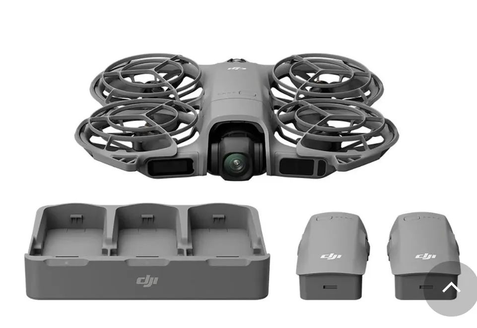 Drone Dji Neo 2 sem controle 3 Baterias e Antena  - Foto 2